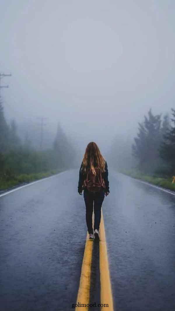 عکس دختر خسته برای پروفایل: 30 ایده " او خسته بود، نه از راه، از آدم‌ها
