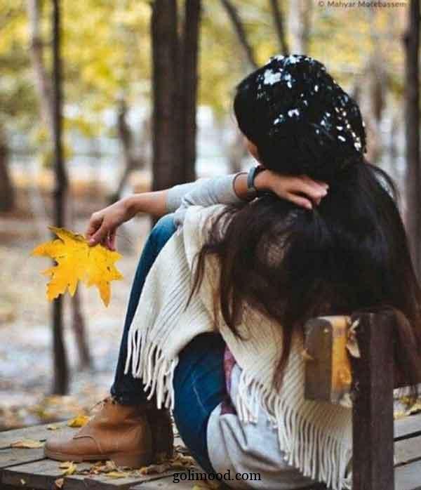 عکس دختر خسته برای پروفایل: 30 ایده " او خسته بود، نه از راه، از آدم‌ها