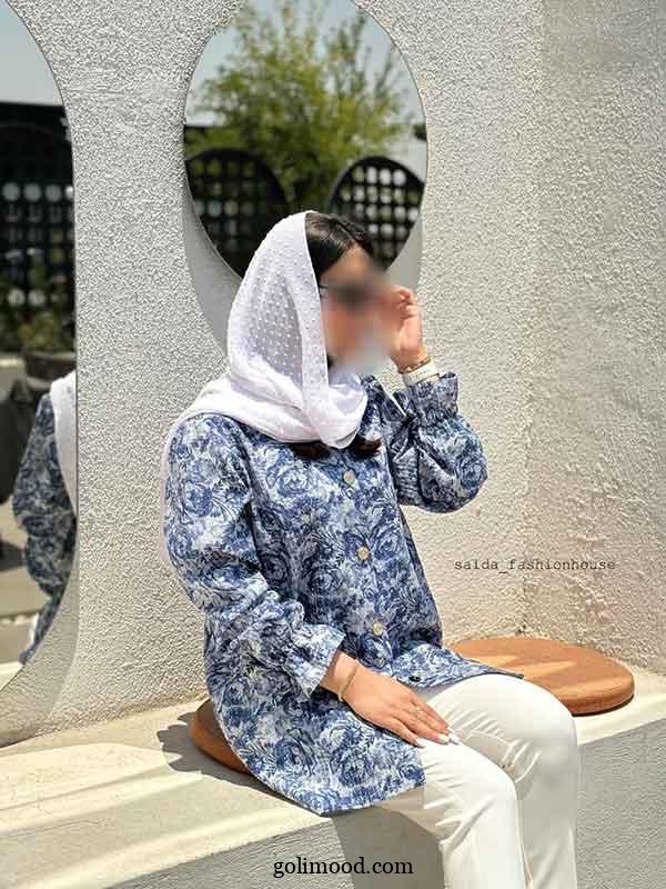 مانتو نخی خنک راحت | 30 عکس راحتی رو حس کن؛ مانتو نخی برای تابستون داغ
