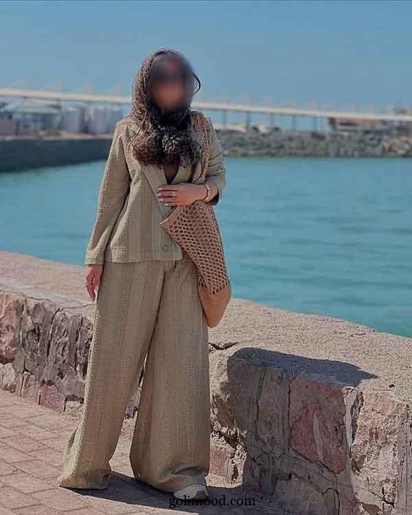 مانتو نخی خنک راحت | 30 عکس راحتی رو حس کن؛ مانتو نخی برای تابستون داغ