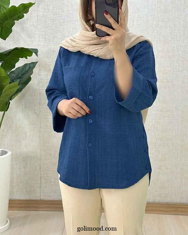 مانتو نخی خنک راحت | 30 عکس راحتی رو حس کن؛ مانتو نخی برای تابستون داغ