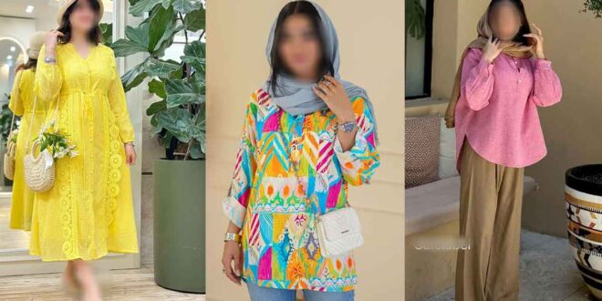 مانتوی نخی مناسب برای تابستان | 30 مدل ترند انتخاب خنک خانوم‌های خوش‌پوش!