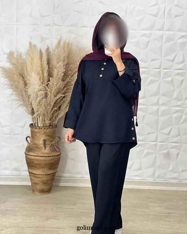 ست شومیز شلوار جدید زیبا: 30 مدل مناسب استایل نیمه رسمی و دوستانه + استایل کژوال