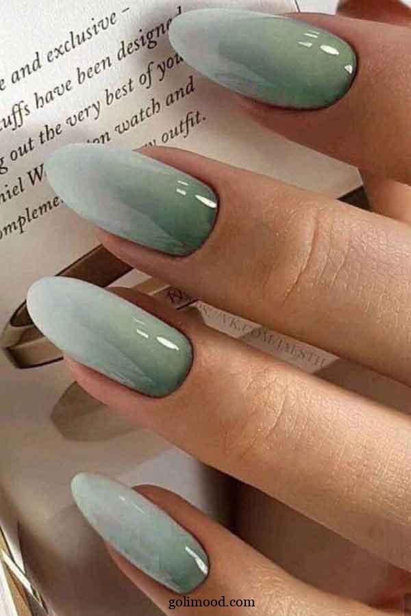 طرح ناخن با رنگ سبز ماچا: 30 مدل از مینیمال تا لاکچری برای سلیقه‌های متفاوت