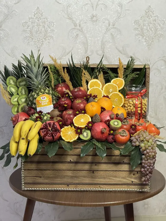 باکس شب یلدا برای عروس | ۵۵ مدل هدیهای سلطنتی برای بدرقه پاییز و آغاز عشقی ابدی