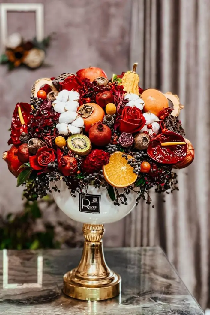 باکس شب یلدا برای عروس | ۵۵ مدل هدیهای سلطنتی برای بدرقه پاییز و آغاز عشقی ابدی