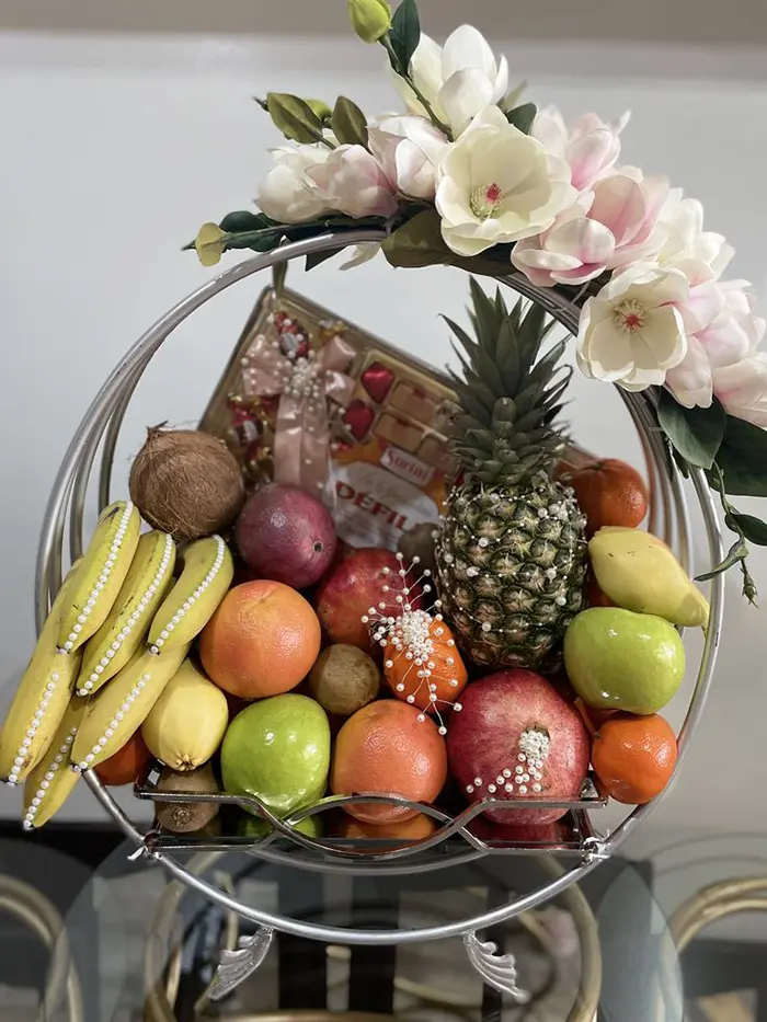 باکس شب یلدا برای عروس | ۵۵ مدل هدیهای سلطنتی برای بدرقه پاییز و آغاز عشقی ابدی