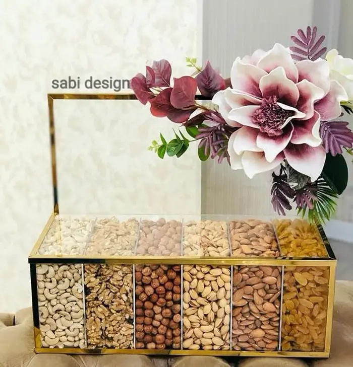 باکس شب یلدا برای عروس | ۵۵ مدل هدیهای سلطنتی برای بدرقه پاییز و آغاز عشقی ابدی