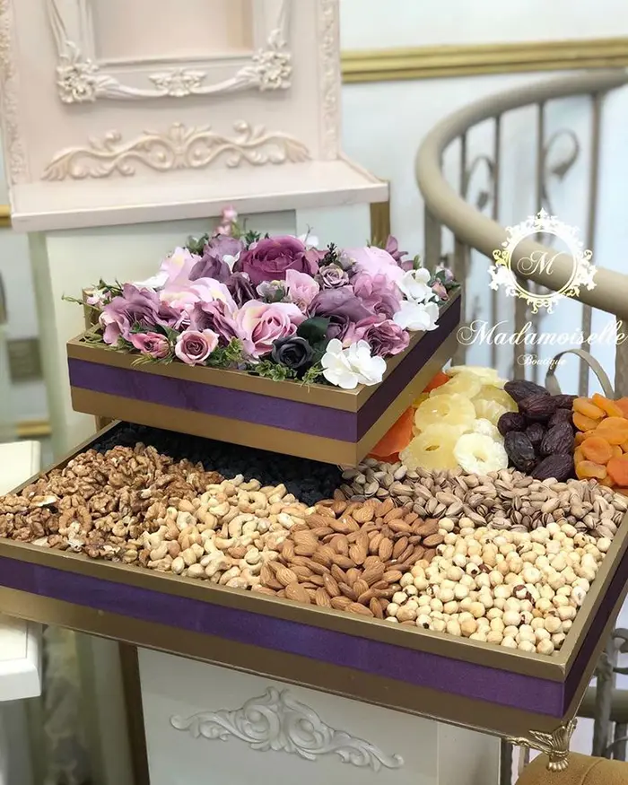 باکس شب یلدا برای عروس | ۵۵ مدل هدیهای سلطنتی برای بدرقه پاییز و آغاز عشقی ابدی