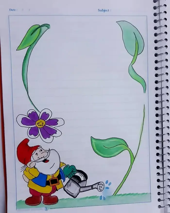 حاشیه دفتر مشق ساده؛ افزایش محبوبیت در میان دانش‌آموزان؛ طرح‌های مینیمال زیبا!