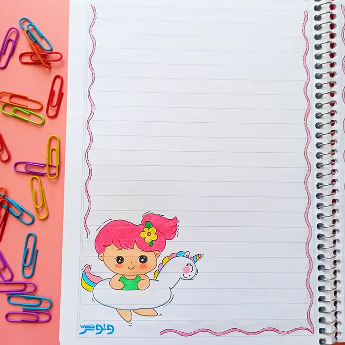 نقاشی برای حاشیه دفتر کودکان ساده؛ کودک پسند و قابل اجرای سریع - انگیزه در یادگیری!