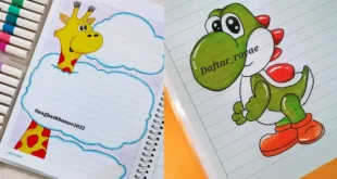 نقاشی برای حاشیه دفتر کودکان ساده؛ کودک پسند و قابل اجرای سریع - انگیزه در یادگیری!