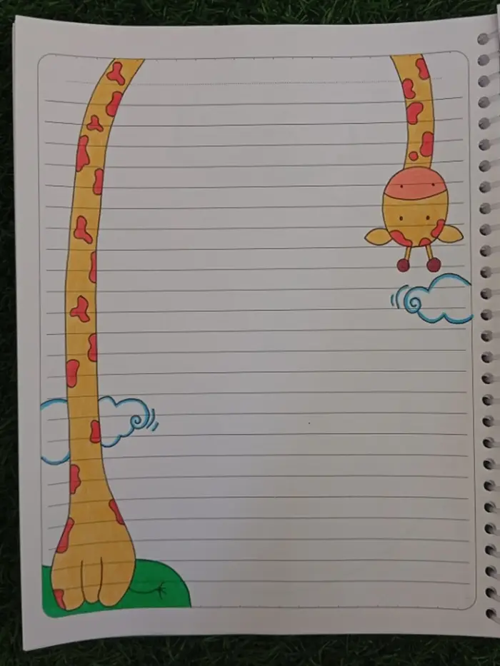 نقاشی برای حاشیه دفتر مشق کودکان؛ استقبال معلمان از طراحیهای کمجزئیات و کاربردی!