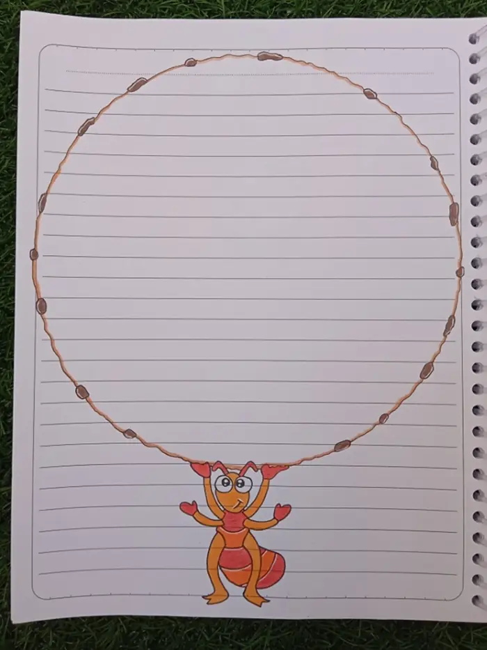 نقاشی برای حاشیه دفتر مشق کودکان؛ استقبال معلمان از طراحیهای کمجزئیات و کاربردی!