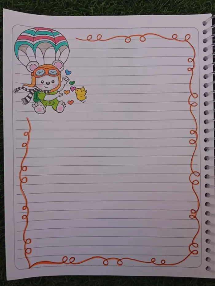 نقاشی برای حاشیه دفتر مشق کودکان؛ استقبال معلمان از طراحیهای کمجزئیات و کاربردی!