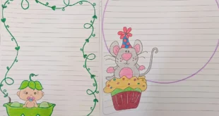 نقاشی برای حاشیه دفتر مشق کودکان؛ استقبال معلمان از طراحی‌های کم‌جزئیات و کاربردی!