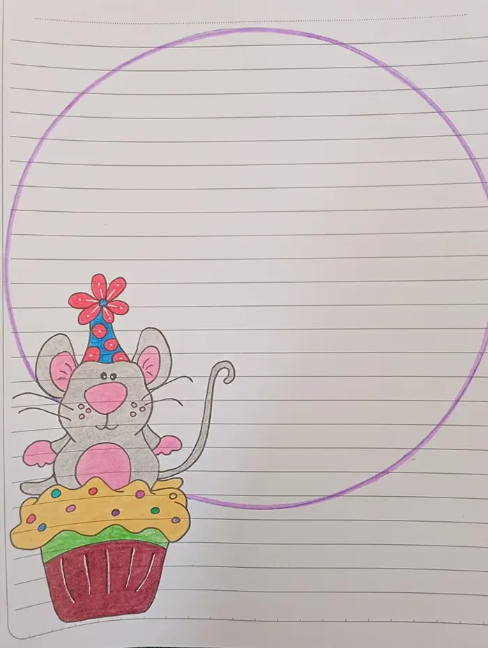 نقاشی برای حاشیه دفتر مشق کودکان؛ استقبال معلمان از طراحیهای کمجزئیات و کاربردی!