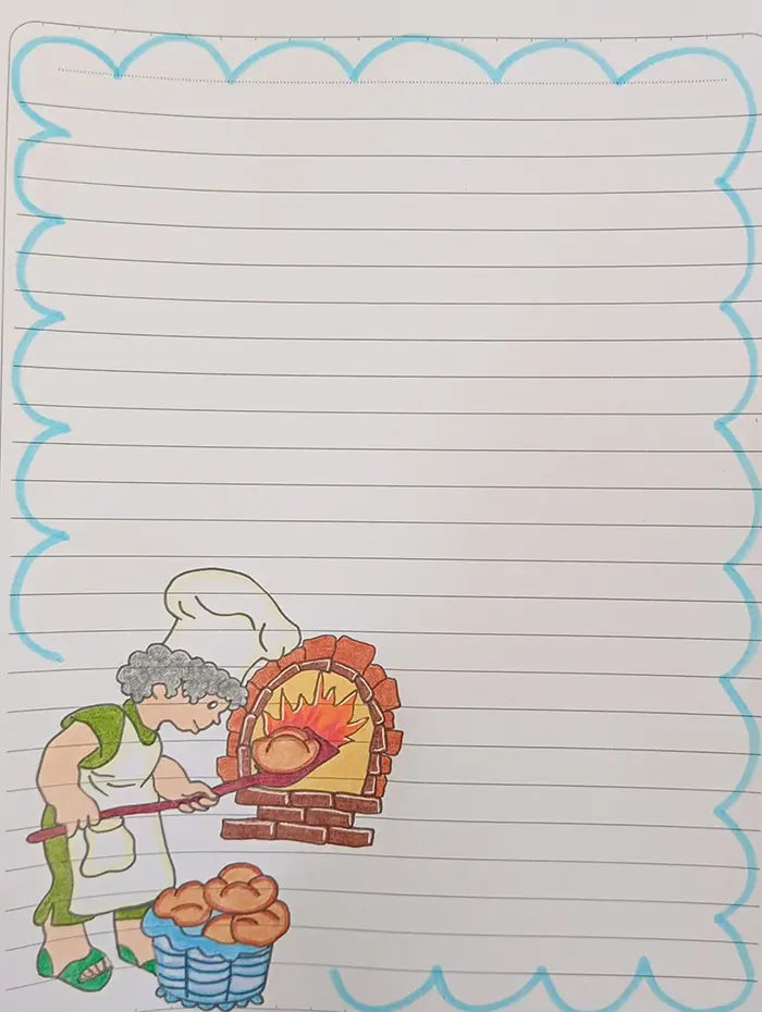 نقاشی برای حاشیه دفتر مشق کودکان؛ استقبال معلمان از طراحیهای کمجزئیات و کاربردی!