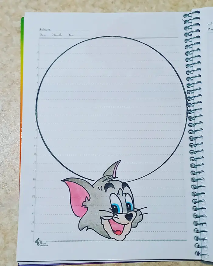 نقاشی برای حاشیه دفتر مشق کودکان؛ استقبال معلمان از طراحیهای کمجزئیات و کاربردی!