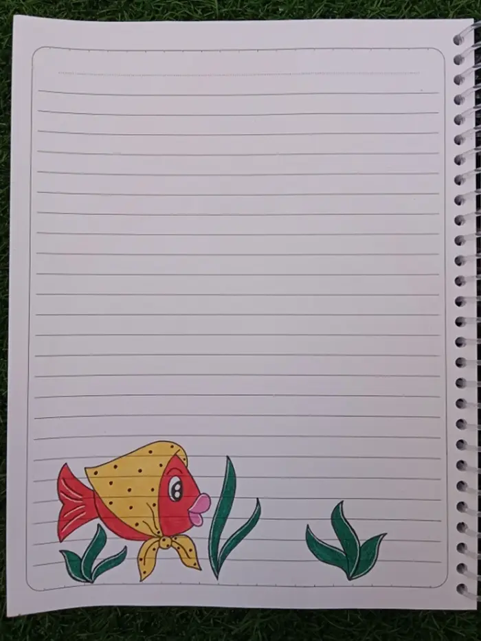 نقاشی برای حاشیه دفتر مشق کودکان؛ استقبال معلمان از طراحیهای کمجزئیات و کاربردی!