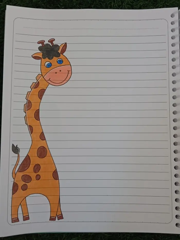 نقاشی برای حاشیه دفتر مشق کودکان؛ استقبال معلمان از طراحیهای کمجزئیات و کاربردی!