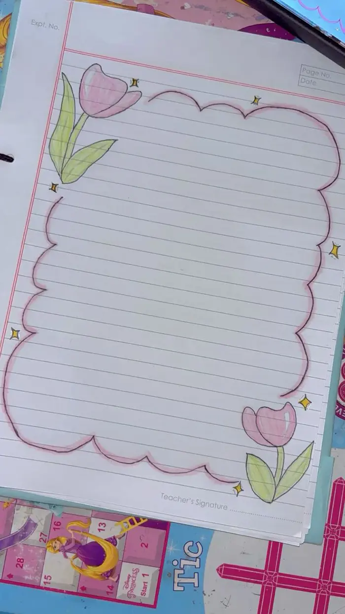 نقاشی حاشیه دفتر املا اسان؛ طرحهای جدید؛ نقاشیهای آسانی که نوشتن را شیرین میکنند!