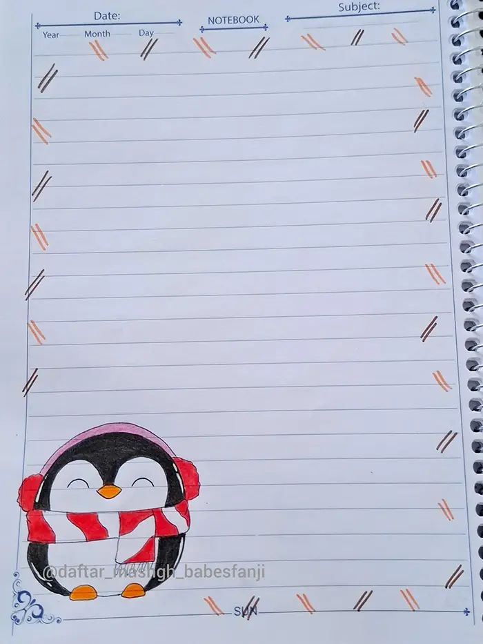 نقاشی حاشیه دفتر مشق کیوت؛ چگونه به یک ترند محبوب مدرسهای تبدیل شدند؟