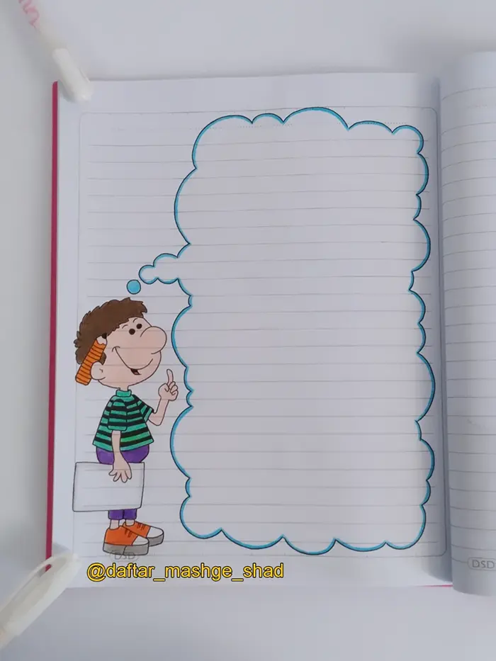 نقاشی حاشیه دفتر مشق کیوت؛ چگونه به یک ترند محبوب مدرسهای تبدیل شدند؟