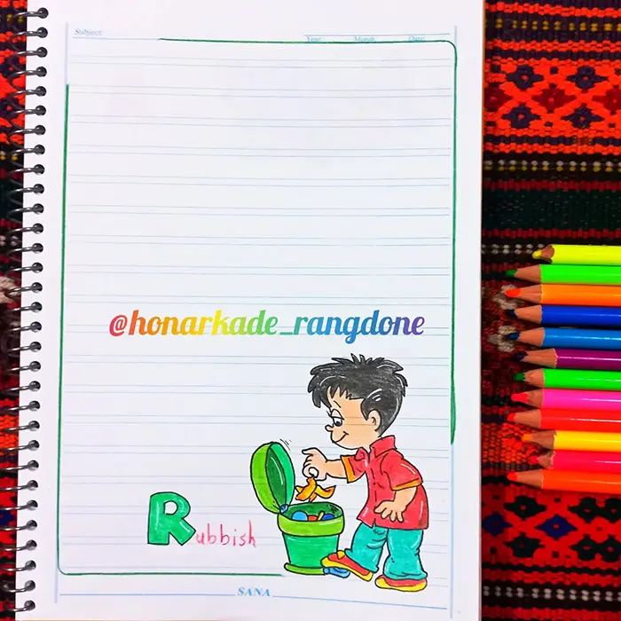 نقاشی کنار دفتر زبان؛ روشی متفاوت که یادگیری را جذاب، شخصی‌سازی‌شده و تندیس آسان