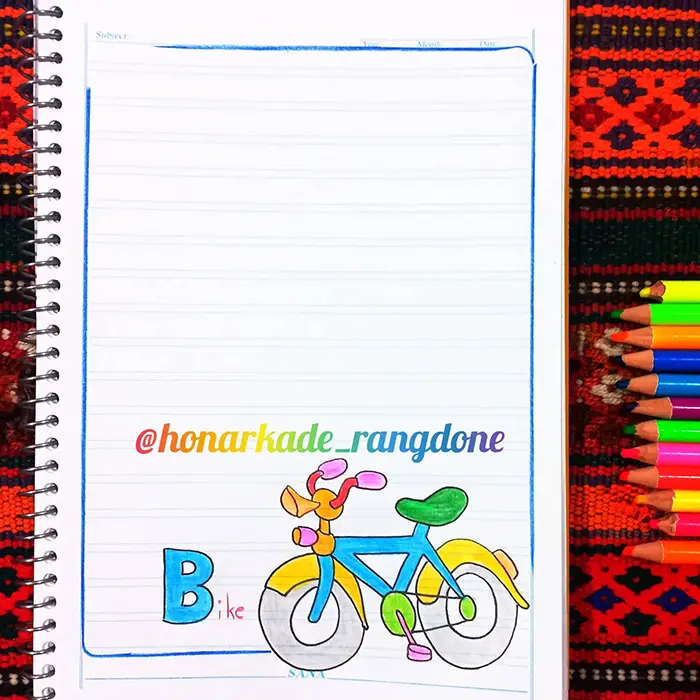 نقاشی کنار دفتر زبان؛ روشی متفاوت که یادگیری را جذاب، شخصی‌سازی‌شده و تندیس آسان