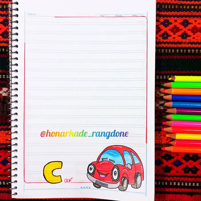 نقاشی کنار دفتر زبان؛ روشی متفاوت که یادگیری را جذاب، شخصی‌سازی‌شده و تندیس آسان