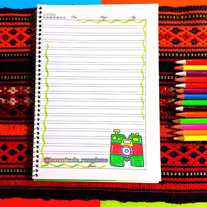 نقاشی کنار دفتر زبان؛ روشی متفاوت که یادگیری را جذاب، شخصی‌سازی‌شده و تندیس آسان