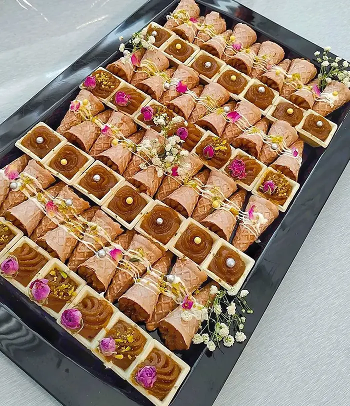 تزیین حلوا برای مراسم ختم | ۵۵ ایده مخصوص مراسم ترحیم و یادبود عزیزان از دسترفته