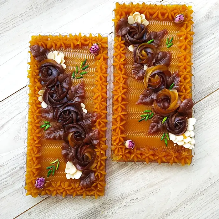 تزیین حلوا برای مراسم ختم | ۵۵ ایده مخصوص مراسم ترحیم و یادبود عزیزان از دسترفته