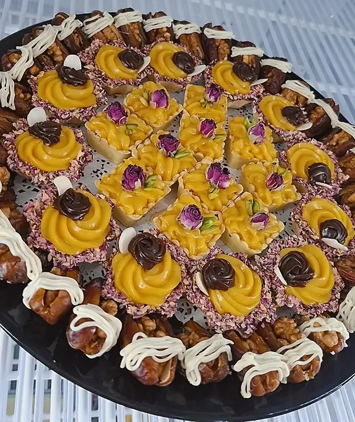 تزیین حلوا برای مراسم ختم | ۵۵ ایده مخصوص مراسم ترحیم و یادبود عزیزان از دسترفته