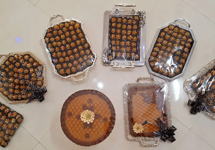 تزیین حلوا برای مراسم ختم | ۵۵ ایده مخصوص مراسم ترحیم و یادبود عزیزان از دسترفته