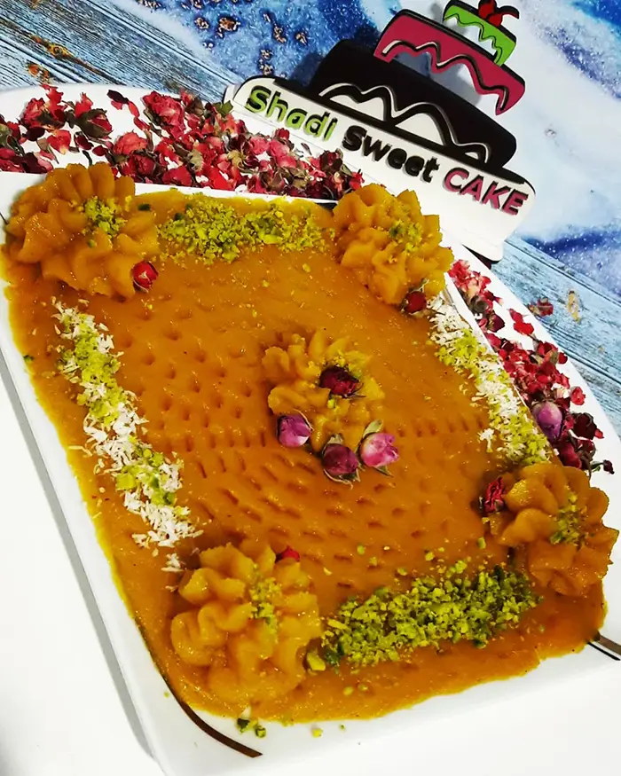 تزیین حلوا برای مراسم ختم | ۵۵ ایده مخصوص مراسم ترحیم و یادبود عزیزان از دسترفته