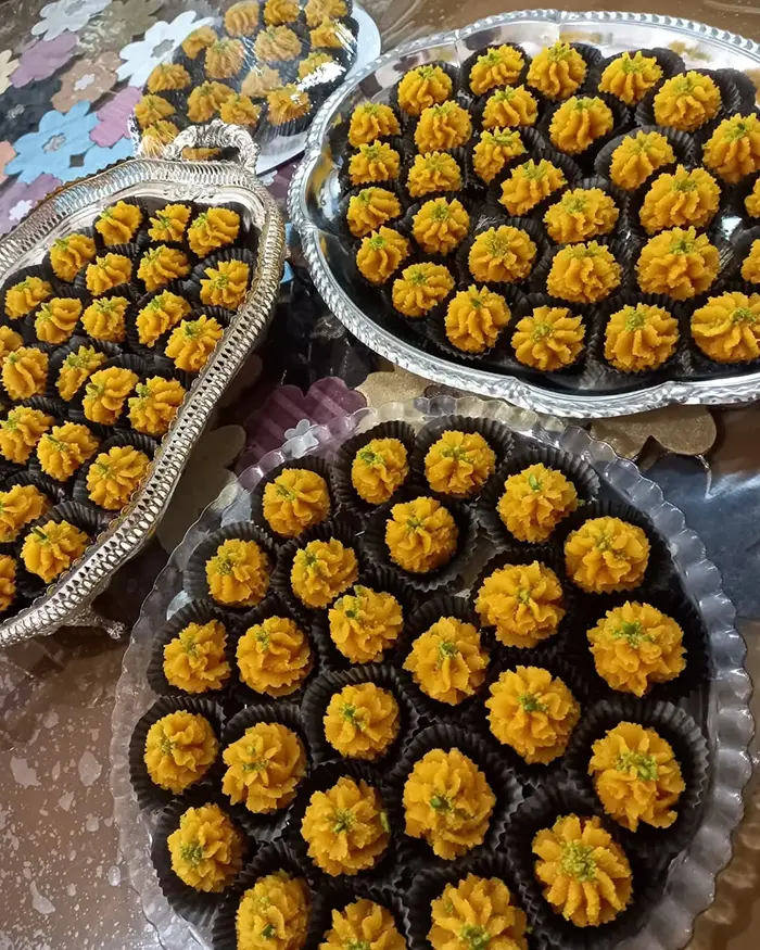 تزیین حلوا برای مراسم ختم | ۵۵ ایده مخصوص مراسم ترحیم و یادبود عزیزان از دسترفته