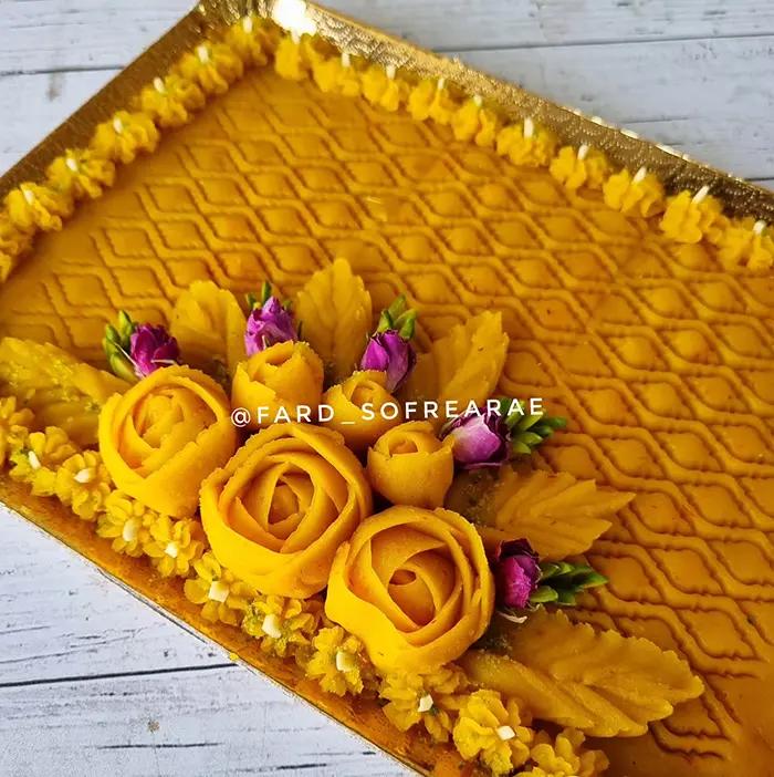 تزیین حلوا برای مراسم ختم | ۵۵ ایده مخصوص مراسم ترحیم و یادبود عزیزان از دسترفته