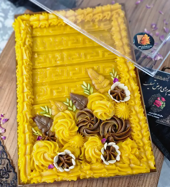 تزیین حلوا برای مراسم ختم | ۵۵ ایده مخصوص مراسم ترحیم و یادبود عزیزان از دسترفته