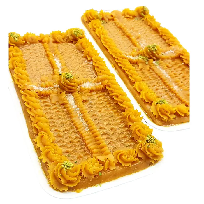 تزیین حلوا برای مراسم ختم | ۵۵ ایده مخصوص مراسم ترحیم و یادبود عزیزان از دسترفته