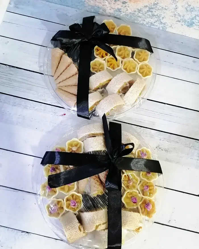 تزیین حلوا برای مراسم ختم | ۵۵ ایده مخصوص مراسم ترحیم و یادبود عزیزان از دسترفته