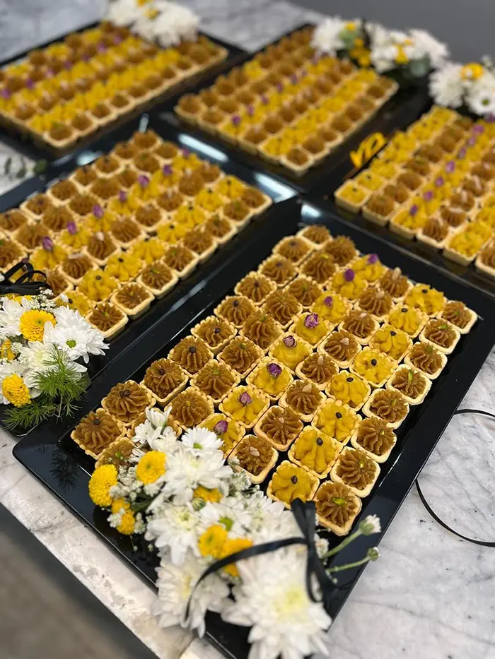 تزیین حلوا برای مراسم ختم | ۵۵ ایده مخصوص مراسم ترحیم و یادبود عزیزان از دسترفته