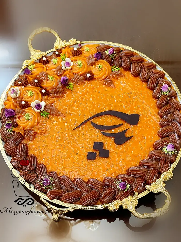 تزیین حلوا برای مراسم ختم | ۵۵ ایده مخصوص مراسم ترحیم و یادبود عزیزان از دسترفته