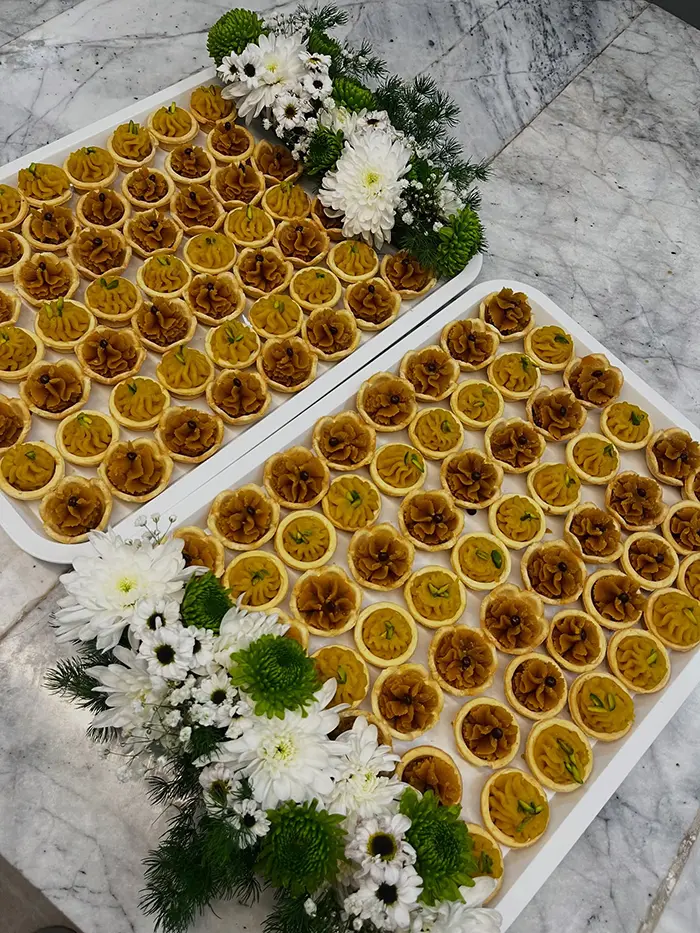 تزیین حلوا برای مراسم ختم | ۵۵ ایده مخصوص مراسم ترحیم و یادبود عزیزان از دسترفته