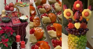 تزیین میوه های پاییزی برای مدرسه | با ساده‌ترین وسایل (۵۵ ایده‌هایی برای اولیا و مربیان)