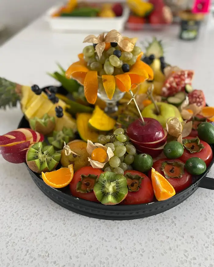 تزیین میوه های پاییزی برای مدرسه | با سادهترین وسایل (۵۵ ایدههایی برای اولیا و مربیان)