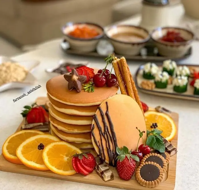 تزیین پنکیک؛ انفجار خلاقیت در آشپزخانه! جدیدترین ایدهها که همه را شگفتزده میکند!