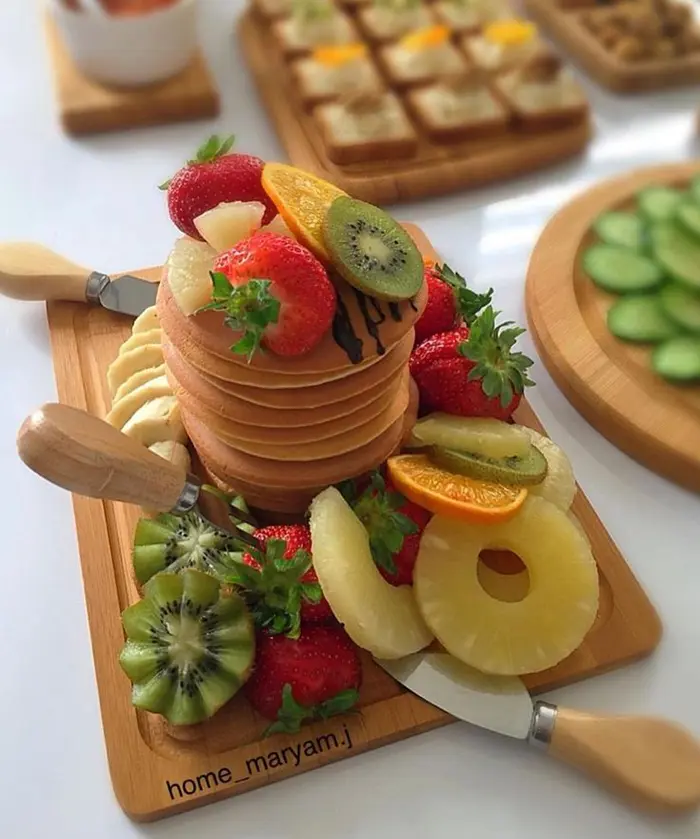 تزیین پنکیک؛ انفجار خلاقیت در آشپزخانه! جدیدترین ایدهها که همه را شگفتزده میکند!