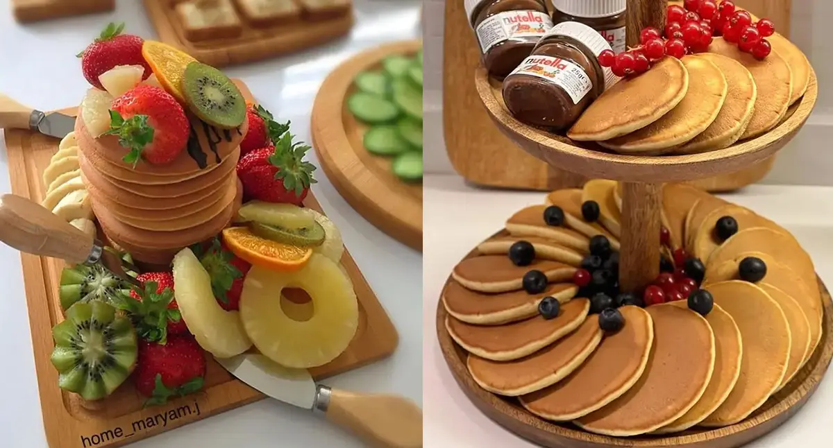 تزیین پنکیک؛ انفجار خلاقیت در آشپزخانه! جدیدترین ایدهها که همه را شگفتزده میکند!